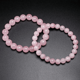 Bracelet de Quartz Rose | Lithothérapie Stéphanie